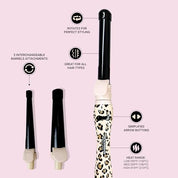 Beachwaver - Multi Barrel (Classic Catwalk) Auto Rotating Curling Iron with 3 Attachments