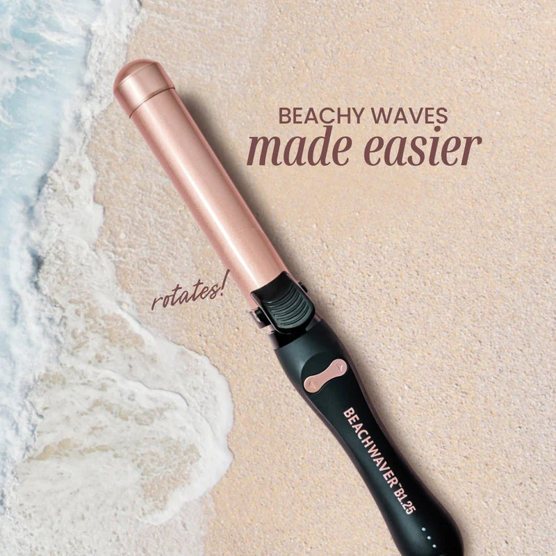 Beachwaver - B1.25 Midnight Rose Rotating Curling Iron