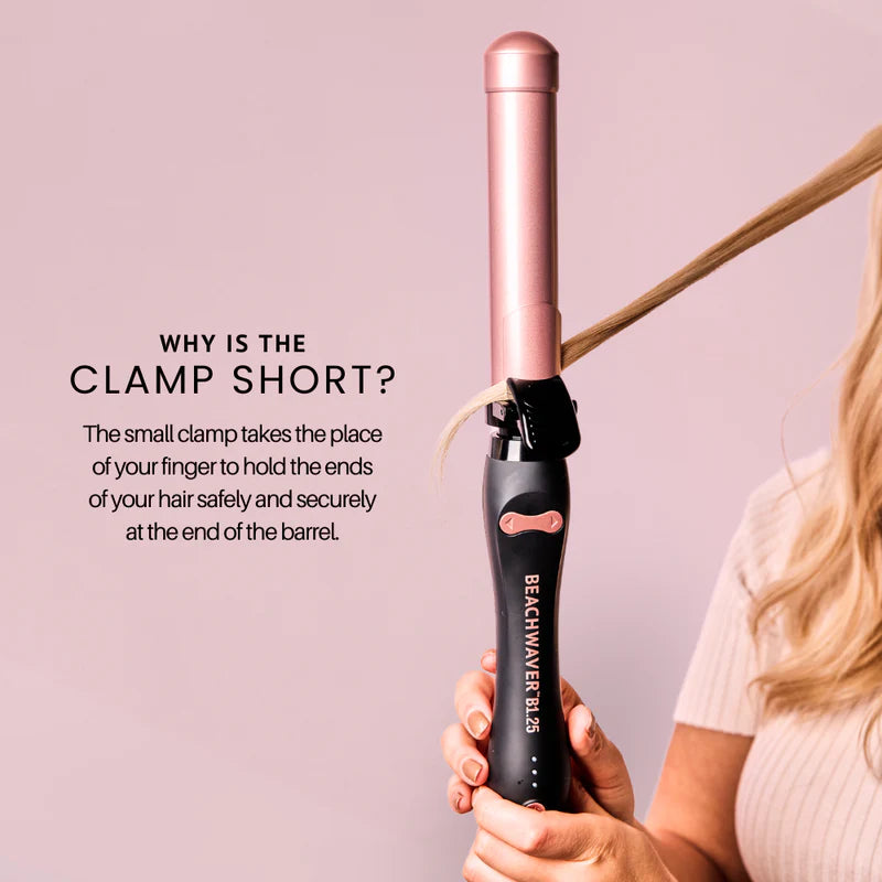 Beachwaver - B1.25 Midnight Rose Rotating Curling Iron