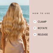 Beachwaver - B1.25 Midnight Rose Rotating Curling Iron