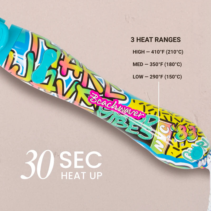 Beachwaver - B1 Graffiti Rotating Curling Iron
