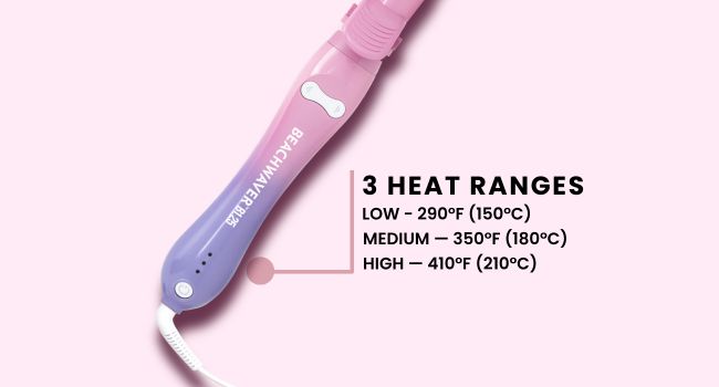 Beachwaver - B1.5 Pink Sunset Rotating Curling Iron